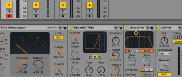 cytomic the glue vs ableton glue